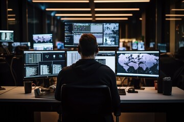 In the Nerve Center of Operations