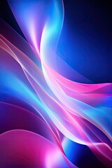 Abstract background with glowing neon moving wave lines. Data transfer concept wallpaper