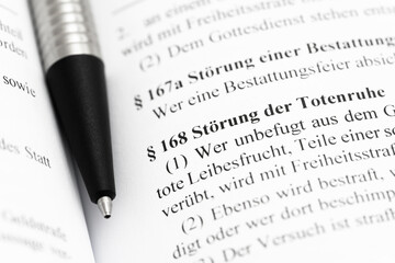 Störung der Totenruhe