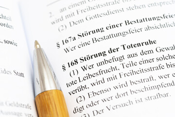 Störung der Totenruhe