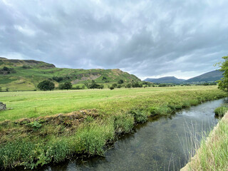 Obraz premium A view of the Lake District near Keswick