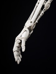 Fototapeta na wymiar Model a hand prosthesis. 3D printing technology being used in a medical context.