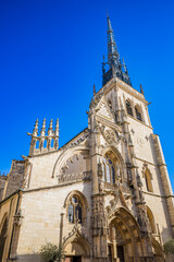 Fototapeta premium Collégiale Notre-Dame des Marais de Villefranche-sur-Saône