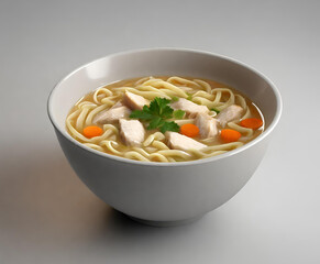 Bowl Of Chicken Noodle Soup