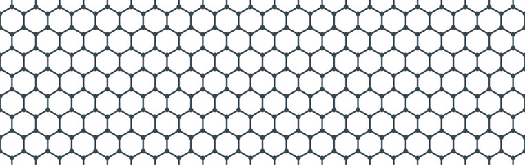 hexagon geometric pattern. seamless hex background. abstract honeycomb cell. vector illustration. design for the background flyers, ad honey, fabric, clothes, texture, textile pattern