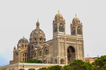 Cathedral of Saint Mary Major in Marseille, France