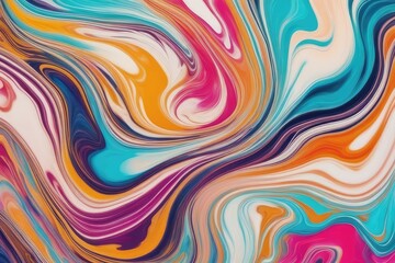 liquid art background with colorful ink marble texture with liquid abstract pattern