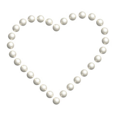 Pearl heart png