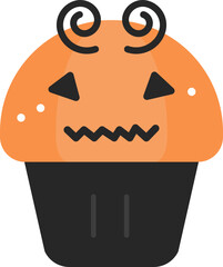 Halloween Ghost Muffin Icon
