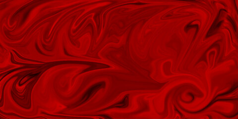 Liquify Swirl Red Color Art Abstract Pattern Red marble texture and background for design. creative templates for product smartphone web and mobile applications.