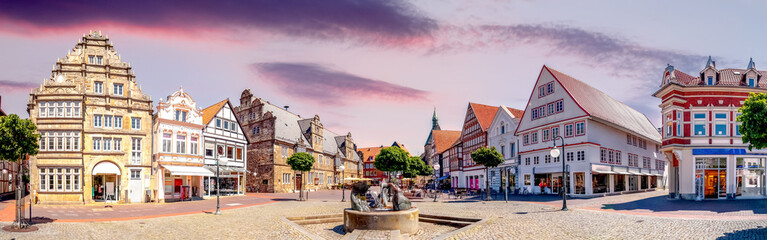Altstadt, Stadthagen, Niedersachsen, Deutschland 