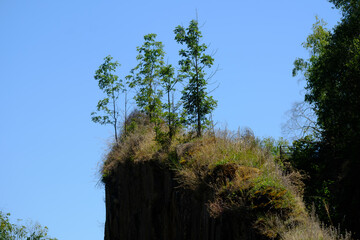 slate quarries of Travassac in Corrèze, France