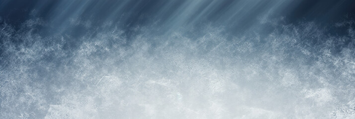 Obrazy na Plexi   Panoramic Christmas white blue snowflake gradient background 