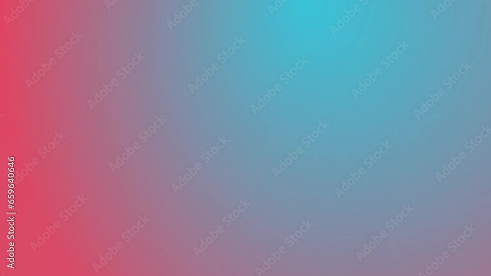 Poster gradient background loop colorful blue red 4k