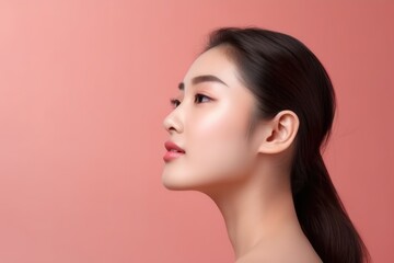 Fototapeta premium asian woman with beautiful skin