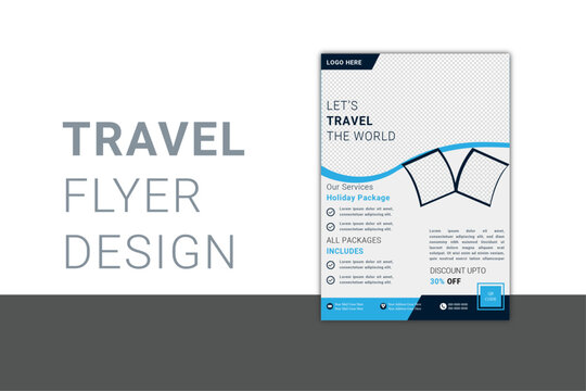  Travel Flyer Template Creative Design