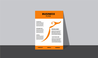 Uncommon creative modern double sided professional business card and mok up tamplate.