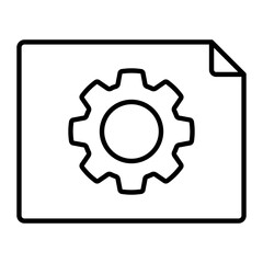 Development Outline Icon