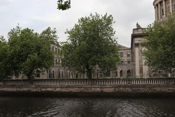 Fototapeta na wymiar The Four Courts in Dublin in Ireland