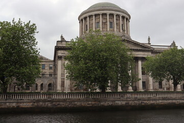 The Four Courts in Dublin in Ireland