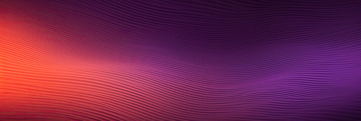 Red orange purple blue abstract panorama background. Color wave gradient. 