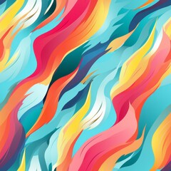 Fototapeta premium colorful seamless pattern 