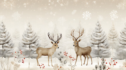 Christmas background illustration