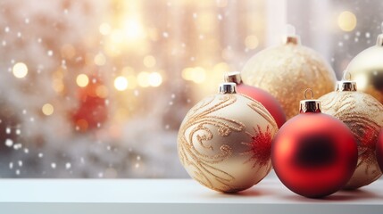 Christmas decorative background.