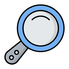 Transpency Colored Outline Icon