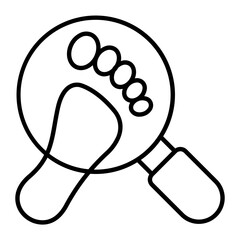 Obraz premium Investigation Outline Icon