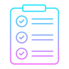 Obraz premium Standards Gradient Icon