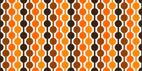 Lines and large dots. Abstract color pattern of vertical lines, circles.