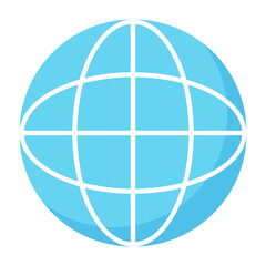 Globe Flat Icon