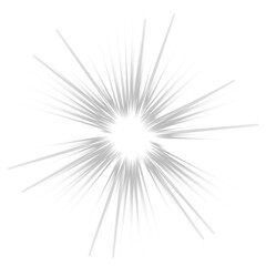 Obraz premium white glow light effect