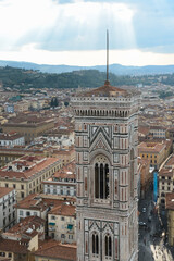Fototapeta na wymiar city del fiore cathedral