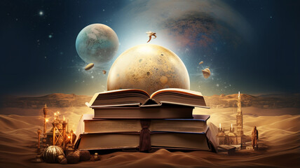 World Arabic Language Day. Writings, books and knowledge, poetry and creativity, authenticity. Experience. Storytelling and art making.