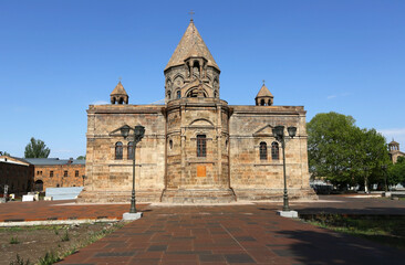 Fototapeta na wymiar Mother Cathedral of Holy Etchmiadzin