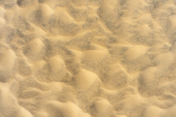Gold sand on the beach, background series