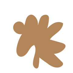 Simple abstract shapes vector 