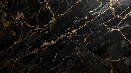 Black Marble Texture Marble Wall With Gold Textures Luxury Pattern Black Marble Texture Background Black And Gold Surface Of Stone Texture AI Generative