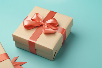 Obraz premium Christmas xmas decoration festive holiday background, happy new year.