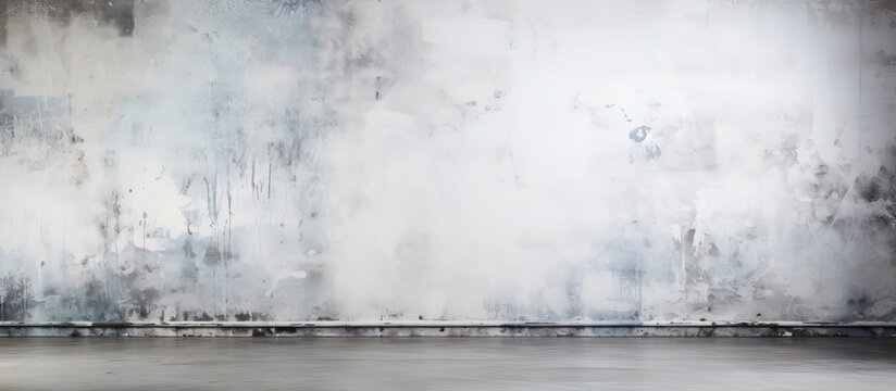 Texture and background of a wall with a white color