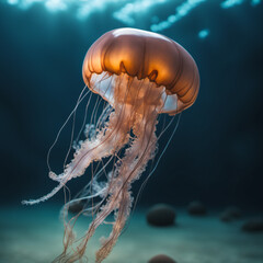 Jellyfish, Generative AI illustrations