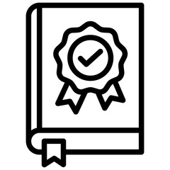 Guideline Outline Icon