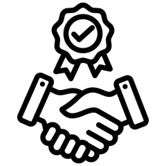 Commitment Outline Icon