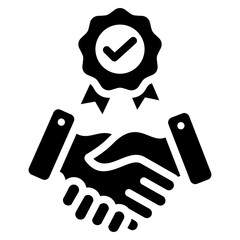 Commitment Glyph Icon