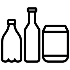 Beverage Outline Icon