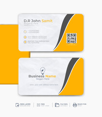 Modern Business Card Design Template
This business card template is fully editable and customizable. You can change colors, texts, fonts 
