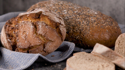Fresh homemade bread