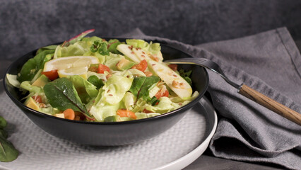 Delicious vegetable salad